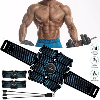 

EMS Muscle Electro Stimulator ABS Electrostimulator Abdominal Electric Massager Training Apparatus Fitness Machine Building Body