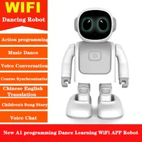High End Smart Robot Voice Conversation Dancing Robot Mobile Phone Control WiFi Robot Early Education Machine Robots toys Gifts 1