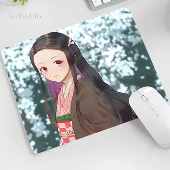 

Anime Demon Slayer Kimetsu no Yaiba custom design rectangle Mouse Pad Keyboard Pad Desk Mat For Laptop Computer Gamer Mousepad