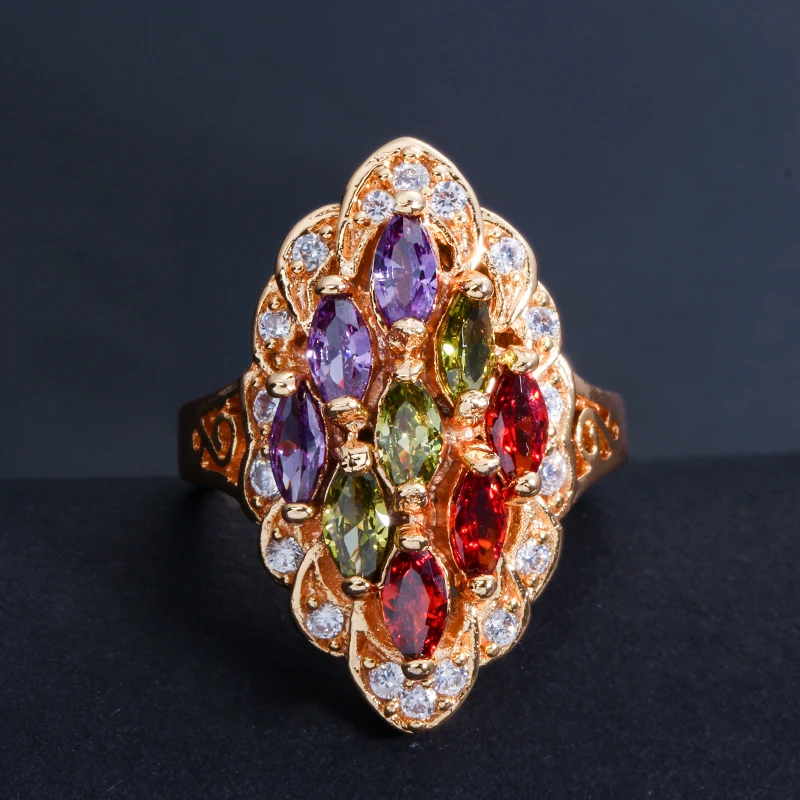 Finger Rings for Women CZ Engagement Wedding Party