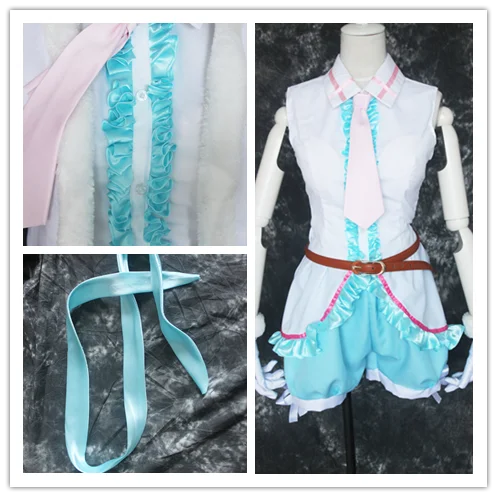 Custom Personal tailor lovelive Snow halation Rin Hoshizora cosplay costume female stage dress Halloween costumes for women cos