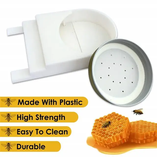 1 Db Méh Adagoló Műanyag Méhkas Bejárat Vízadagoló Kerti Méhek Vízital Italok Etető Berendezések Méhészszerszámok