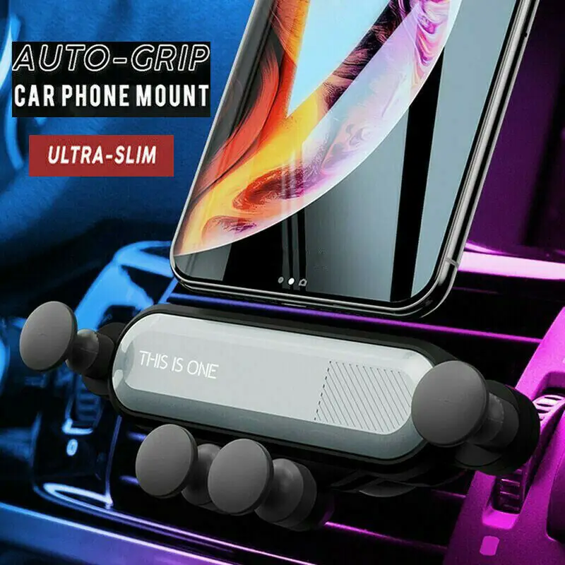 Gravity Fleximount Universal Car Phone Holder Automatic Mount Car phone mount for all smartphones from 4- 6"