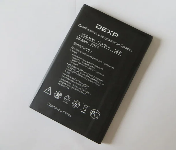 3000 мАч 3,8 в батарея для DEXP Ixion Z255 Мобильный телефон батарея Замена частей