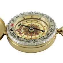 Указка тонкий Медный палец компас путешествия Дрифтинг медный компас карманные часы Открытый Многофункциональный с ночное освещение палатки