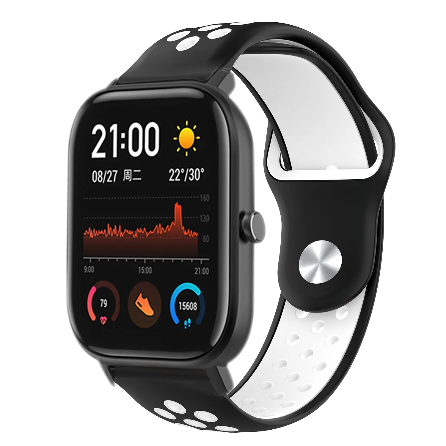 Силиконовый ремешок для Xiaomi Huami AMAZFIT GTS Smart Watch Band 20 мм для Amazfit GTR 42 мм браслеты Correa
