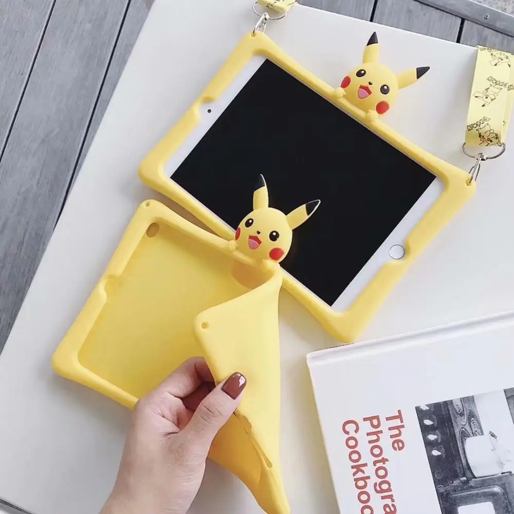 Мягкий силиконовый чехол с подставкой для IPad Air 10,5 Mini 1 2 3 4 5 Shell для IPad 9,7 Pro 9,7 10,5 Air 2 чехол для планшета