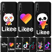 Tiktok Caso Logotipo Para Honrar Ver 30 Likee 20 Pro Lite 10 9A 9C 9X 9S Pro 8C 8X 8S 9 9i 10i 20i 20S V30 V20 Lite Capa De Silicone