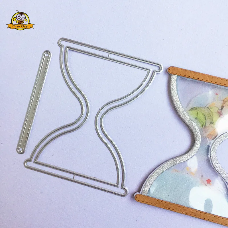 Песочные часы Шейк карты резак металла режущие штампы для diy скрапбукинга альбом поздравительные открытки декоративное ремесло тиснение высечки