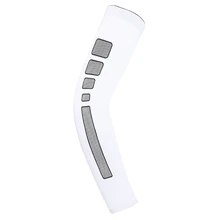 Велоспорт Баскетбол Бег анти УФ рукава грелки утягивающий налокотник коврик манжета Q84C