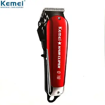 

Professional Men Hair Clipper Electric Cordless Hair Trimmer LED Hair Clipper for Men Hairdressing Machine Kemei KM-2611
