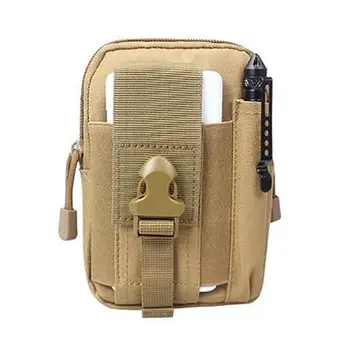 

Men Outdoor Sports Travel Mobile Phone Bag Camouflage Sports Close-Fitting Tactical Pockets Pouch c