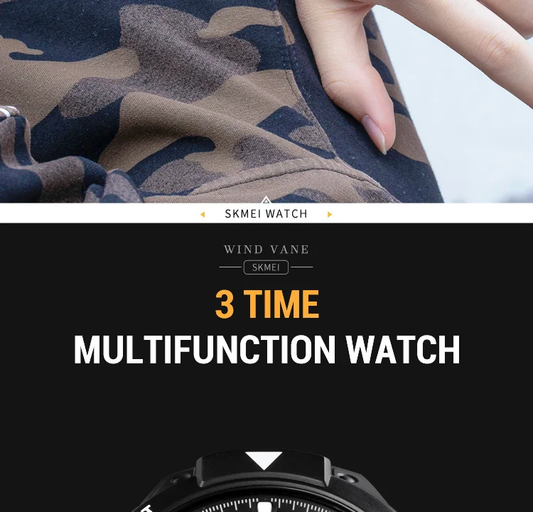 100m Waterproof Swim Sports Watches SKMEI Brand Military Men Wristwatches 3 Time Stopwatch Alarm Digital Clock Relogio Masculino