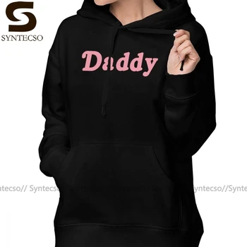 

Daddy Hoodie DADDY Hoodies Street wear Graphic Hoodies Women Long-sleeve White XXL Cotton Trendy Pullover Hoodie