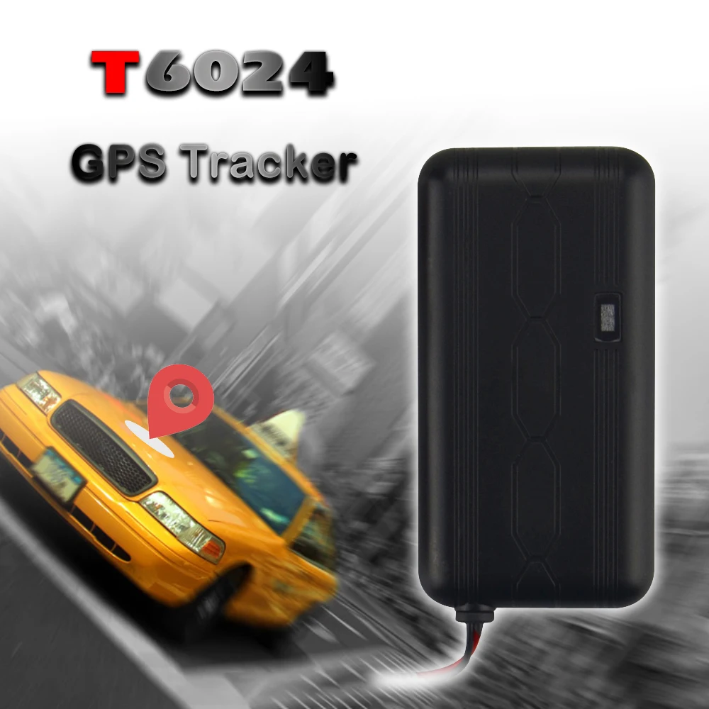 T6024 микро gps отслеживающее устройство в режиме реального времени мини gps устройство gps-трекер на мотоцикл система автомобиля gps/GPRS и антенна gps локатор