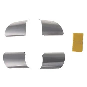 

Interior Car Steering Wheel Cover Stainless Steel For Ford Focus 2 MK2 2005-2013