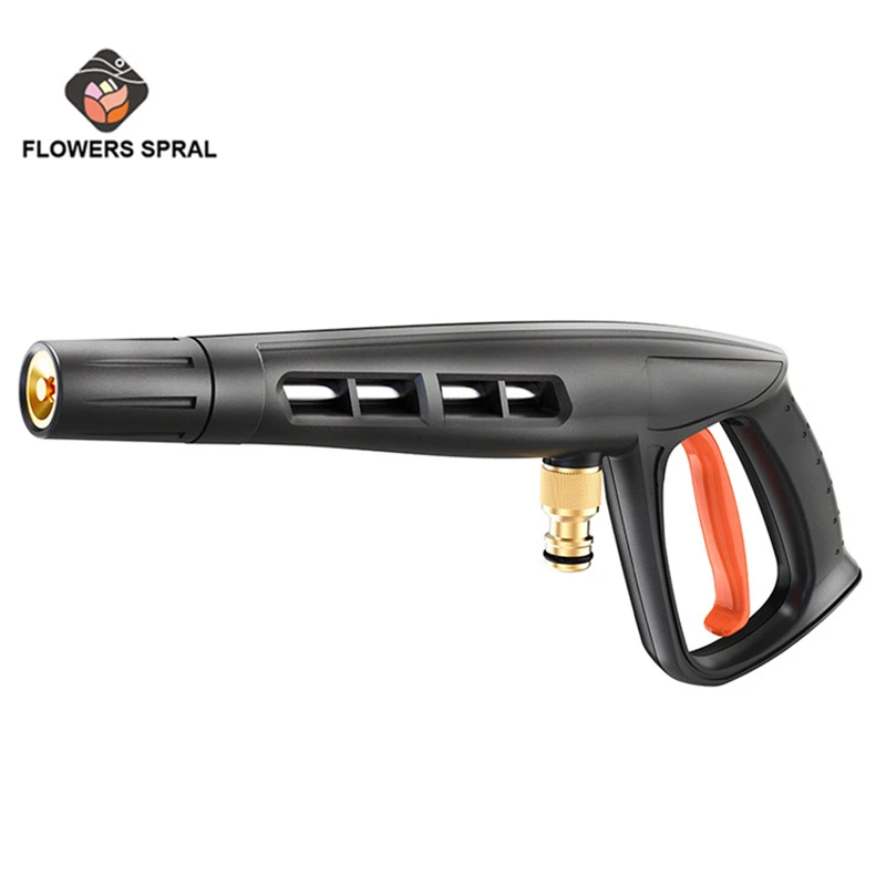 Multi-Function Garden Sprinkler High Pressure Long Rod Nozzle Hose Watering Car Rushing Household Brush Water Gun | Дом и сад