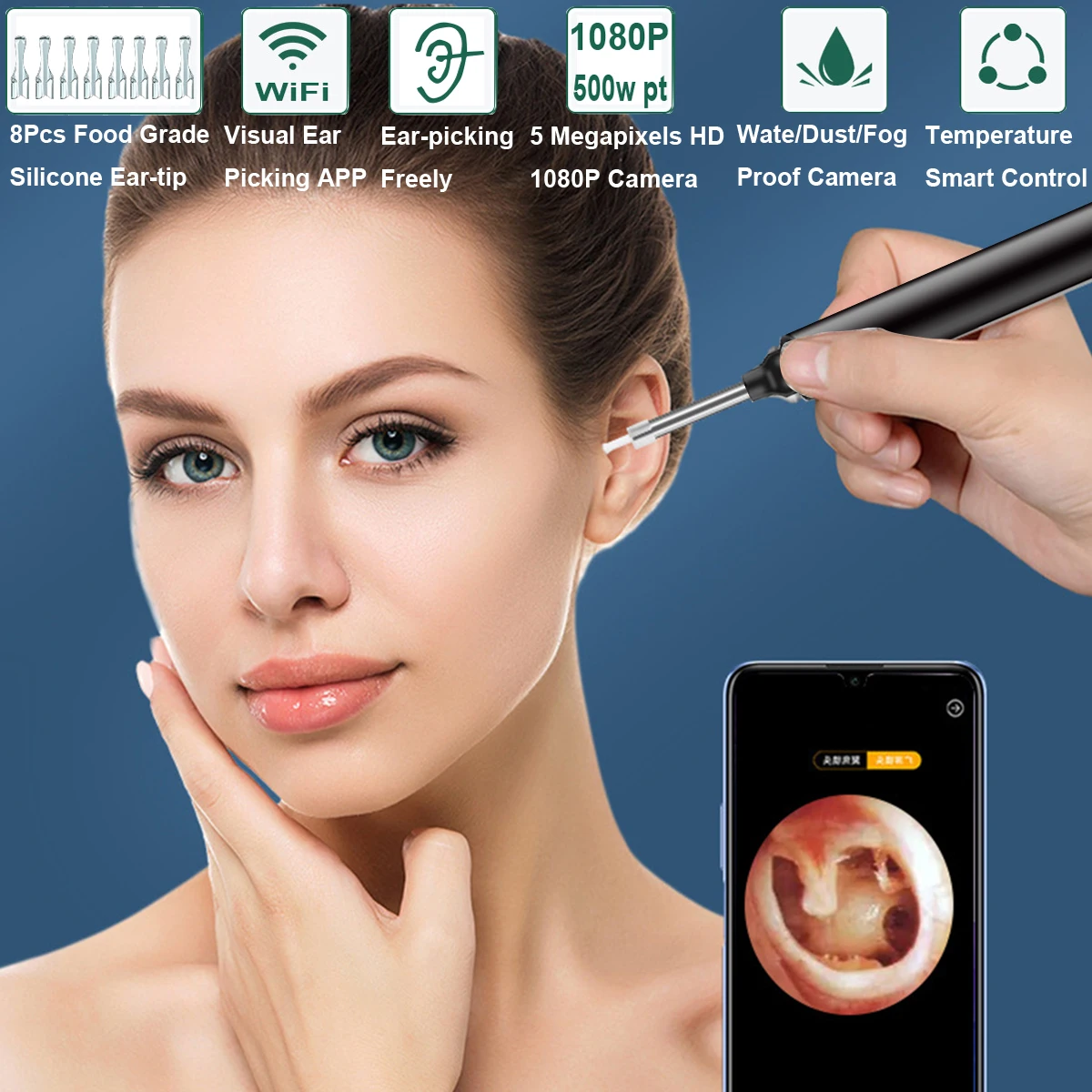 Ear Wax Removal Tool with Camera محلكم