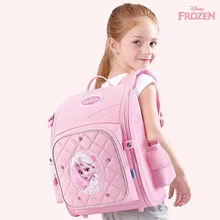 Рюкзак disney frozen2, Эльза, Анна, Снежная королева, мультяшная сумка, большой размер, для начальной школы, школьная сумка для девочек, рождественский подарок