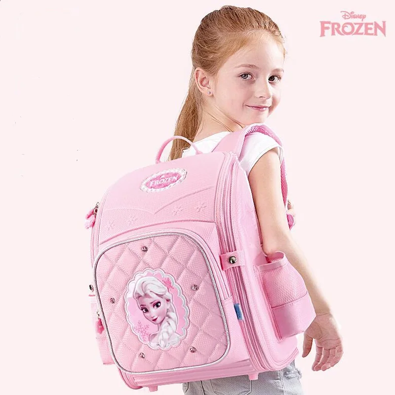 2019 рюкзак disney frozen2 Эльза Анна Снежная королева мультяшная сумка большой размер