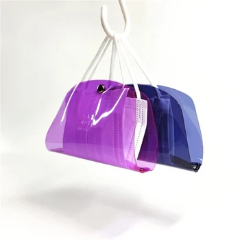 

Transparent PVC Mask Clip Dustproof and Waterproof Portable Mask Storage Bag Temporary Storage Box TXTB1