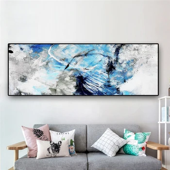 

Large Blue Abstract Geometry Line diamond painting square 5d diy Diamond Mosaic Landscape Diamond embroidery sale home art,