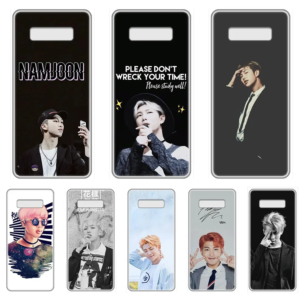 RM Bangtan Boys prime Прозрачный чехол для телефона Корпус SamSung Galaxy S 7 8 9 10 11 20 a 20e 50 51 70 71 Plus