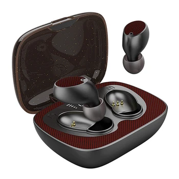 

TWS True Wireless Car Kit Bluetooth 5.0 Earphones Press Sport Headset Control Noise Cancel Support IOS/Android Phones HD Call