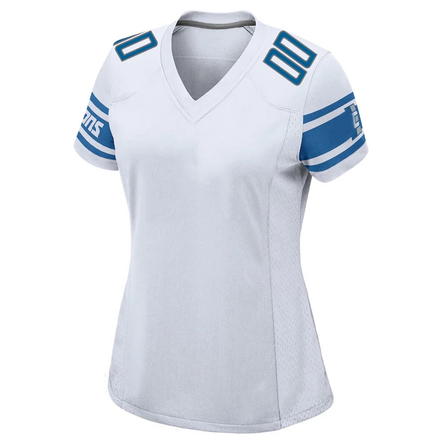 

Women Customized Detroit Stitch Jersey American Football Fans Jerseys STAFFORD GOLLADAY HOCKENSON SANDERS KERRYON OKUDAH Jersey
