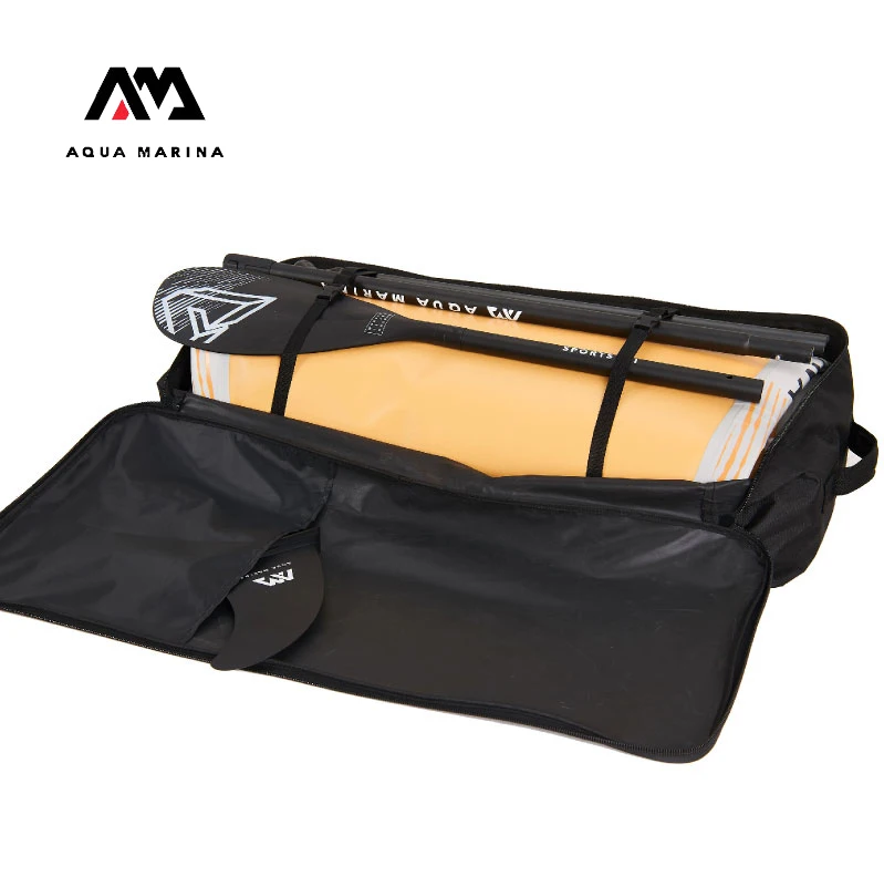 AQUA MARINA Big Capacity Oars Storage Bag 5 Sizes Zipper Waterproof Backpack Aquatic Sports Accessories Canoe Surfing Drift Bag