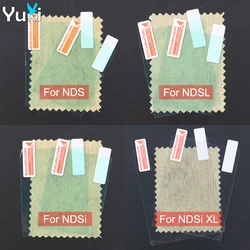 YuXi Top Bottom HD Clear Protective Film Surface Guard Cover for Nintend DS NDS Lite DSL NDSL for NDSi XL LCD Screen Protector
