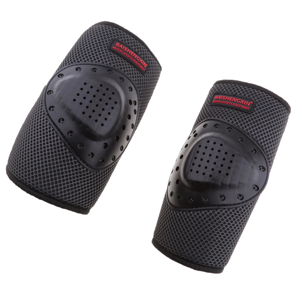 Pair Cycling Knee Brace Motorcycle Riding Knee Protective Pads Guards