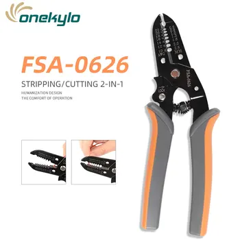 

High Quality FSA-0626 Self-adjusting Insulation Wire Stripper Cutter Hand Crimping Tool for Camping Climbing Outdoor Home