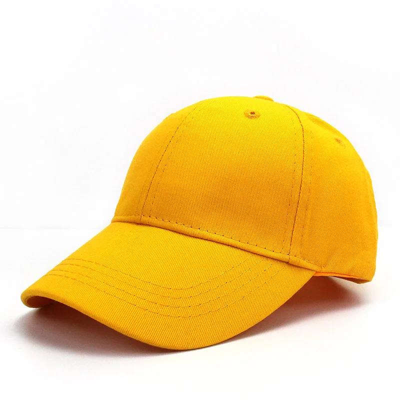 Новые детские шапки, детская бейсболка, одноцветная бейсболка, весенне-летняя солнцезащитная Кепка для мальчиков и девочек, шапки в стиле хип-хоп - Цвет: L