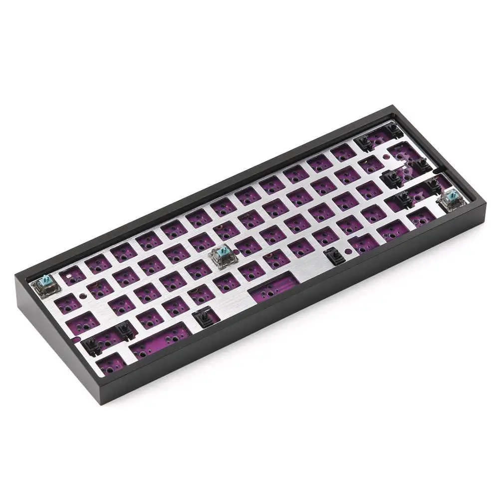 Pаспродажа KBDfans DZ60RGB ANSI горячая замена DIY комплект без колпачков для настройки механической клавиатуры