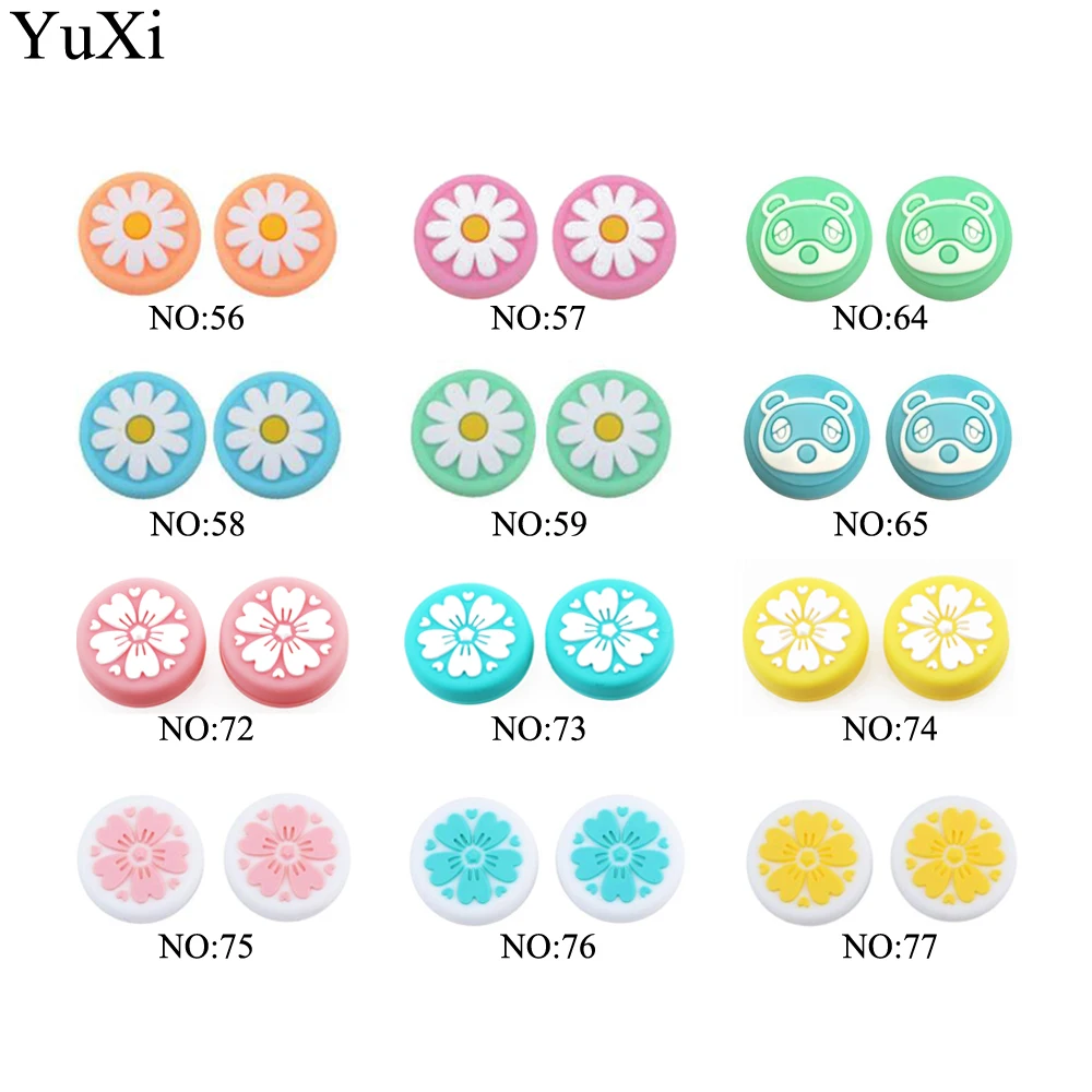 YuXi Thumb Stick Grip Cap Joystick Cover For Nintend Switch Lite NS Joy-Con Controller Thumbstick Case | Электроника