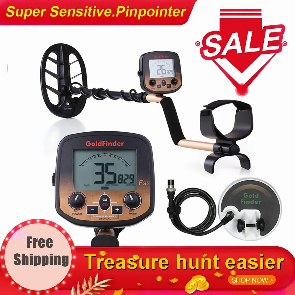 FS2 Underground Metal Detector 11‘’ Coil and 5“Coil Treasure Hunter