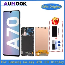 Écran tactile LCD Super AMOLED de remplacement, 6.7 pouces, pour Samsung Galaxy A70, Samsung A705 SM-A705F/DS=