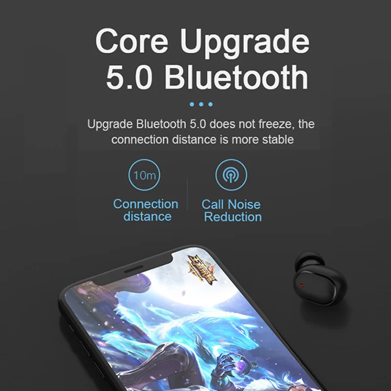 Air dots tws bluetooth earphone wireless headphones with Dual Microphone earphones 3D Stereo in ear mini earbuds for Phone