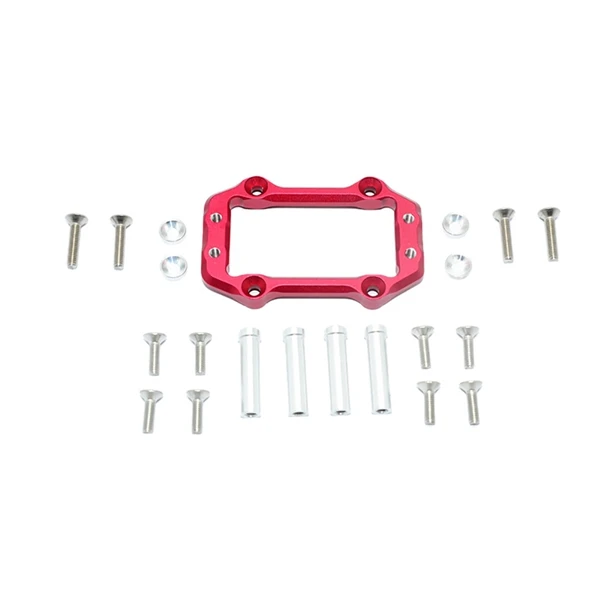 for ARRMA KRATON 6S 1/8 RC Crawler Car Trucks Aluminum Alloy Steering Servo Mount Set Red | Игрушки и хобби