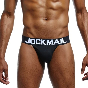 

Men's Briefs Sexy Underwear Low Rise Thongs Cotton High Stretch Bikini Gay Briefs Breathable Comfortable New Male Underpants