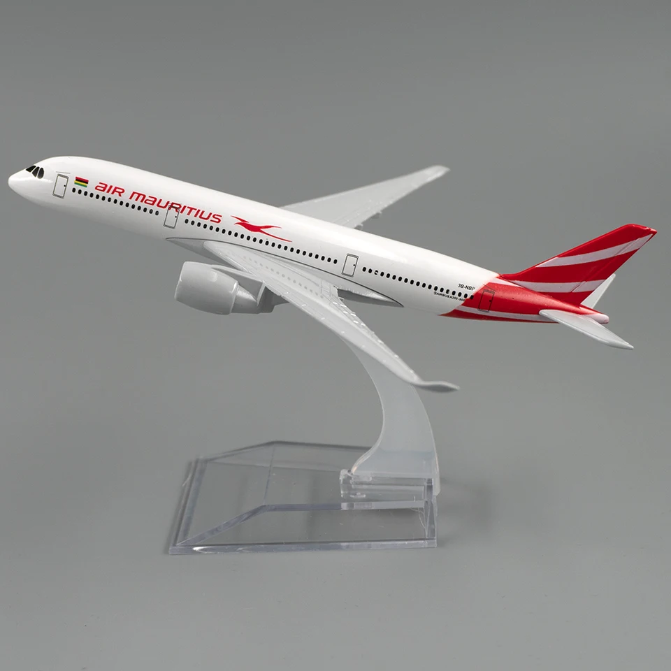 1/400 エアバス A350 モーリシャス航空ミニチュア航空機モデル 16