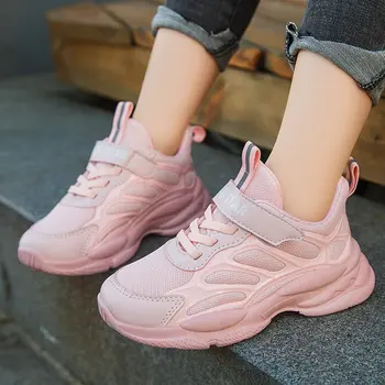 

Children's Sports Shoes 2020 Spring Boys Girls Sneaker Brand Toddler Mesh Casual Shoes Fashion Anti-slip Wearable Kids Sneakers