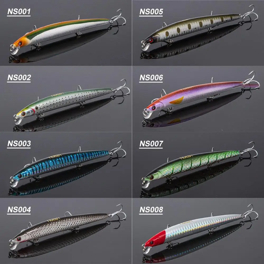 希少】NOEBY 1500R NOEBY Slim Minnow Fishing Lure 130mm 12g