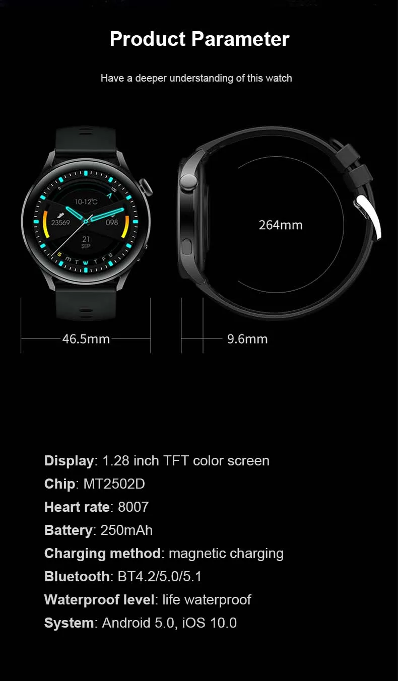 Multifunctional Smart Watch Bluetooth Call Astronaut Watch3pro Offline Payment Sports Watch With ECG Monitoring Music Control