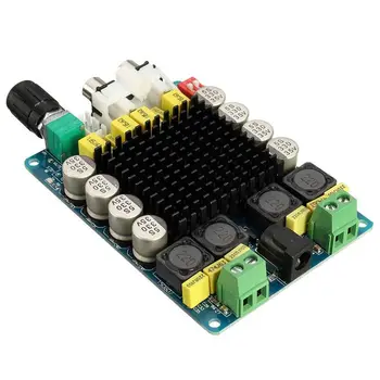

TDA7498 power amplifier board 2X100W high power digital computer power amplifier two-channel stereo (C6A4)