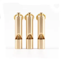 Ретро латунный свисток для рта, ручной работы, чистый латунный свисток, свисток для выживания, суб-брелок, кулон, товары для улицы, инструмент для повседневного использования