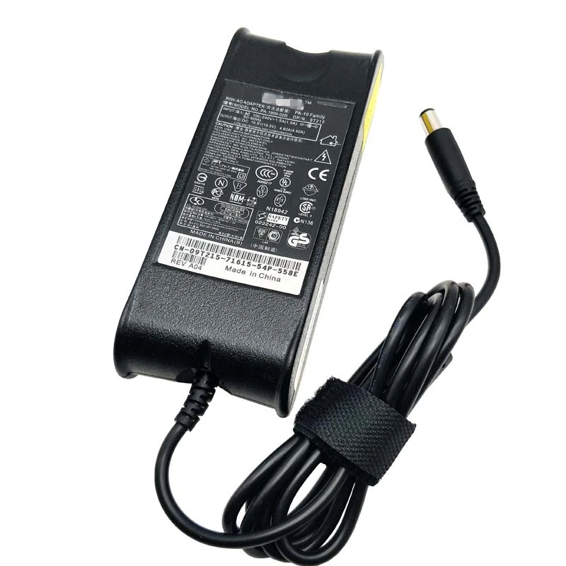 19,5 V 4.62A 90W Универсальный адаптор для портативного компьютера с переходом от Мощность адаптер подзарядка для Dell E1405 E1505 E1705 E4200 E4300 E4310 E5400 E5410 E5500 E5510