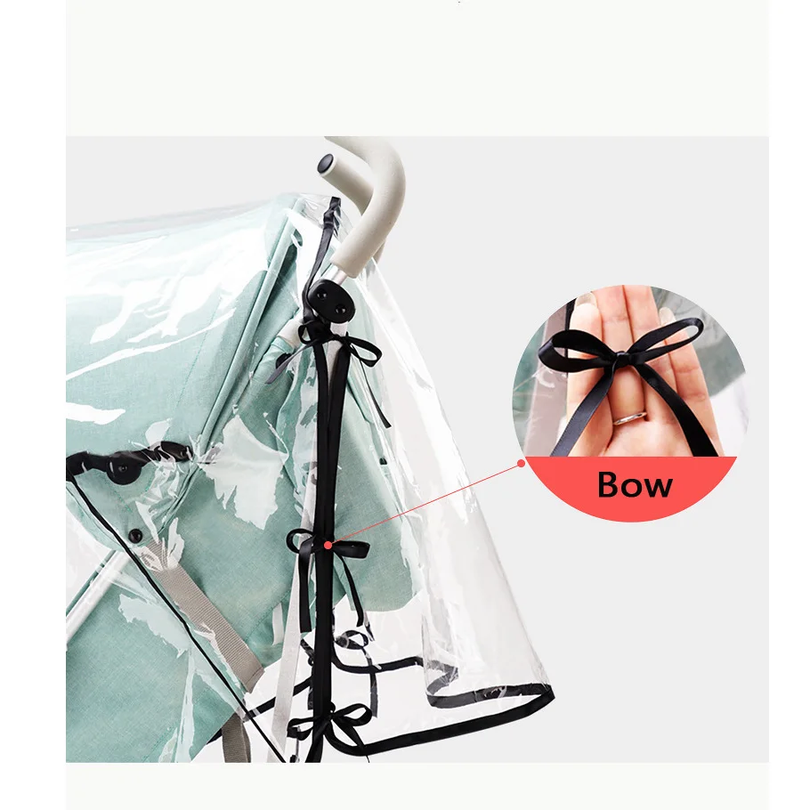 Baby Stroller Universal Waterproof Rain Cover Wind Dust Shield Baby Strollers Umbrella Rain Warm Cover For Baby Carriage