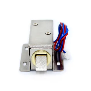 

Electronic Lock Catch Door Gate 24V Door Lock Control Intelligent Door Cabinet Lock Access Control for Drawer Hardware